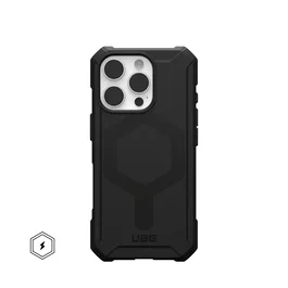 Urban Armor Gear Essential Armor Funda iPhone 16 Pro Negro 6.3" (16 cm) con MagSafe - Protección Anticaídas