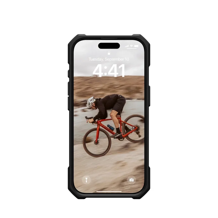Urban Armor Gear Essential Armor Funda iPhone 16 Pro Negro 6.3" (16 cm) con MagSafe - Protección Anticaídas