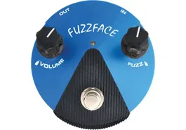 Dunlop Fuzz Face® Distorsion Mini Azul Pedales de Efecto