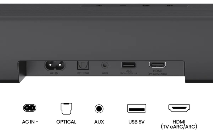 Hisense AX5100Q Barra de Sonido 5.1 con Subwoofer Inalámbrico Hisense AX5100Q Barra de Sonido 5.1 con Subwoofer Inalámbrico
