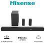 Hisense AX5100Q Barra de Sonido 5.1 con Subwoofer Inalámbrico
