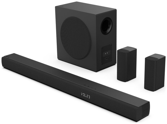 Hisense AX5100Q Barra de Sonido 5.1 canales 580 W Negro