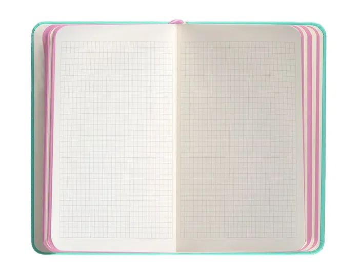 Antartik Cuaderno A6 Tapa Dura Hojas Cuadriculadas Rosa y Turquesa 100 Hojas 80gr FSC Antartik Cuaderno A6 Tapa Dura Hojas Cuadriculadas Rosa y Turquesa 100 Hojas 80gr FSC