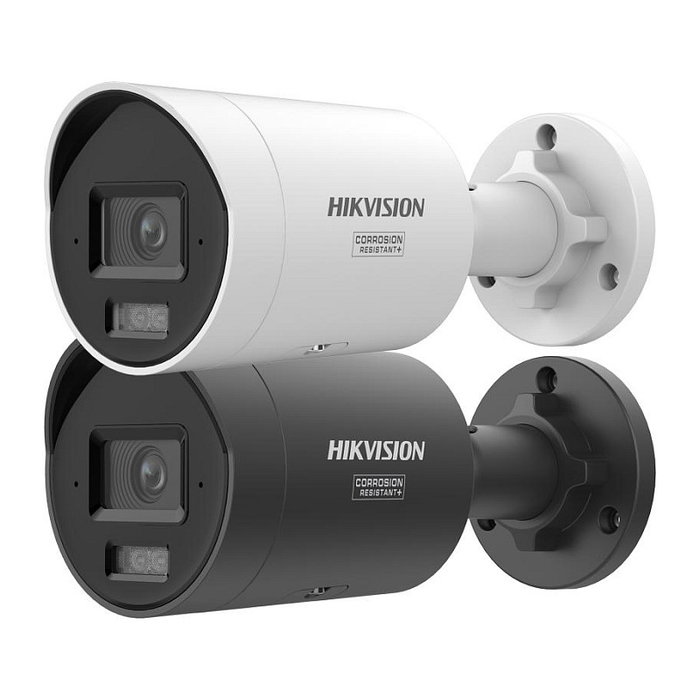 Hikvision DS-2CD2087G3-LI2UY(2.8mm) Cámara de Seguridad IP Bullet ColorVu 8MP 4K con Visión Nocturna Interior/Exterior IP67 WDR 130dB PoE