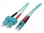 Digitus Cable de fibra óptica LC a SC OM3 Multimode Duplex 1m
