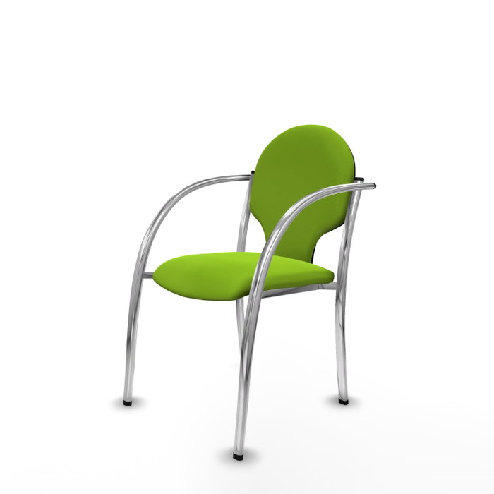 PIQUERAS Y CRESPO Silla Hellín Pistacho con Brazos Fijos PIQUERAS Y CRESPO Silla Hellín Pistacho con Brazos Fijos