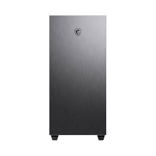 MSI MPG Sekira 100P Torre Midi ATX PC Gaming Aluminio Negro con 4 Ventiladores ARGB, Ventana de Cristal Templado, Soporte para Fuente de 25 cm y Gráficas de 34 cm