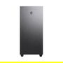 MSI MPG Sekira 100P Torre Midi ATX PC Gaming Aluminio Negro con 4 Ventiladores ARGB, Ventana de Cristal Templado, Soporte para Fuente de 25 cm y Gráficas de 34 cm