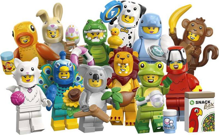 LEGO Minifigures Serie 28 Edición Animales - Juego de Construcción Figuras Coleccionables