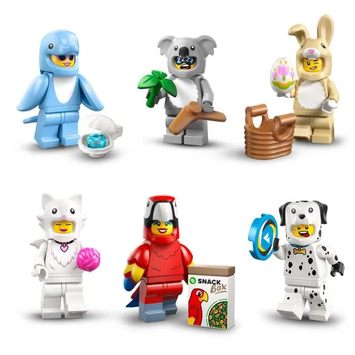 LEGO Minifiguras 71051 Animales Serie 28 - Caja Misteriosa 5.º Aniversario