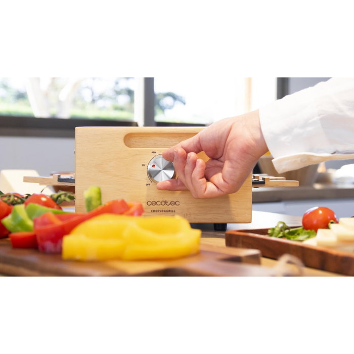 Cecotec Cheese&Grill 8200 Wood Black