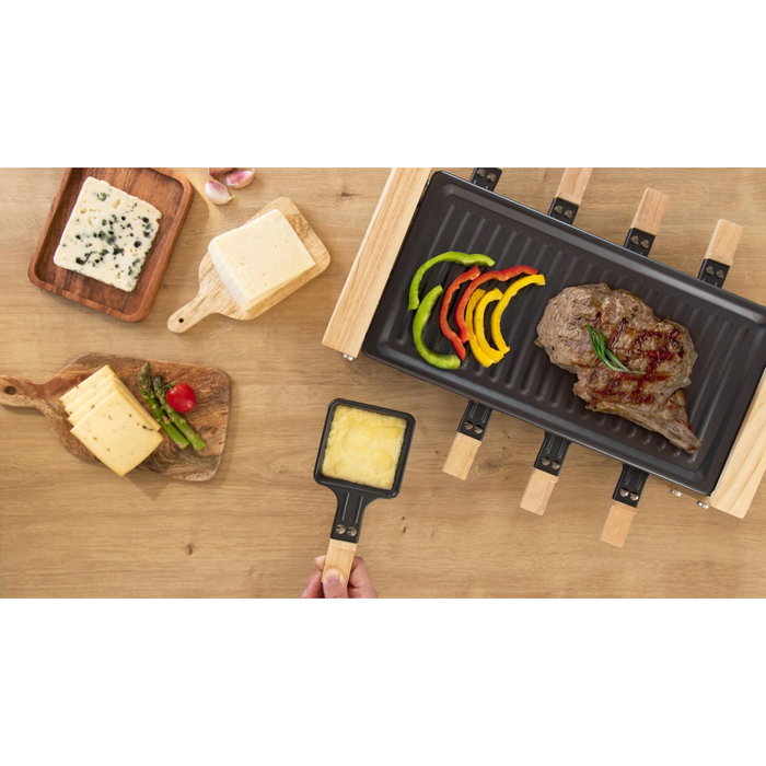 Cecotec Cheese&Grill 8200 Wood Black