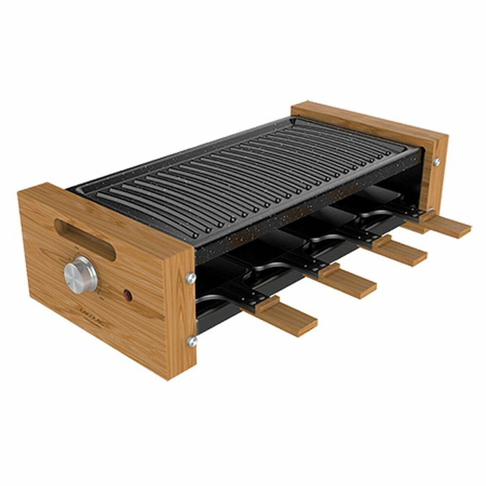 Plancha de Cocina Cecotec Cheese&Grill 8200 Wood Black 1200 W Plancha de Cocina Cecotec Cheese&Grill 8200 Wood Black 1200 W