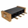 Plancha de Cocina Cecotec Cheese&Grill 8200 Wood Black 1200 W