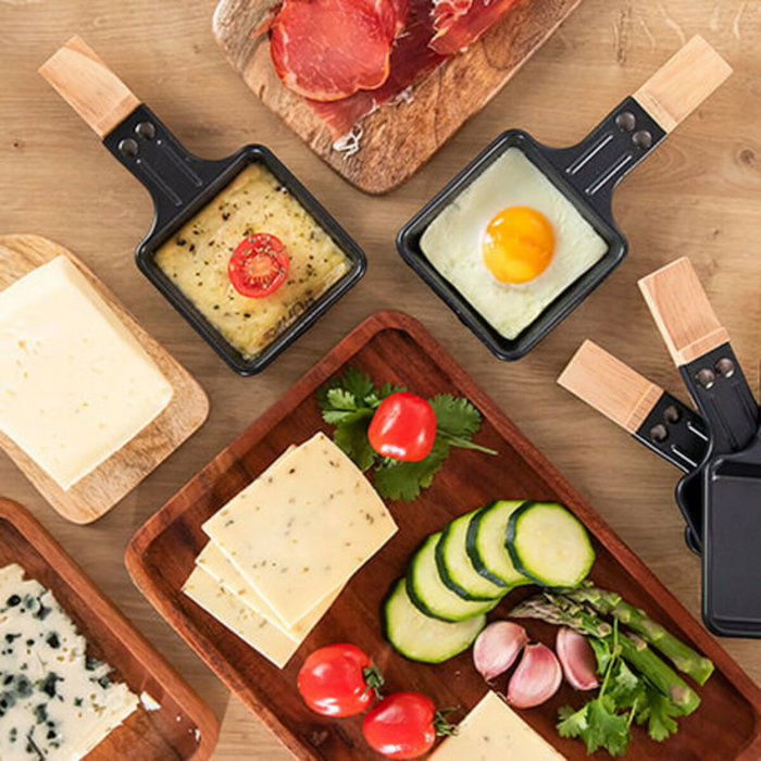 Plancha de Cocina Cecotec Cheese&Grill 8200 Wood Black 1200 W Plancha de Cocina Cecotec Cheese&Grill 8200 Wood Black 1200 W