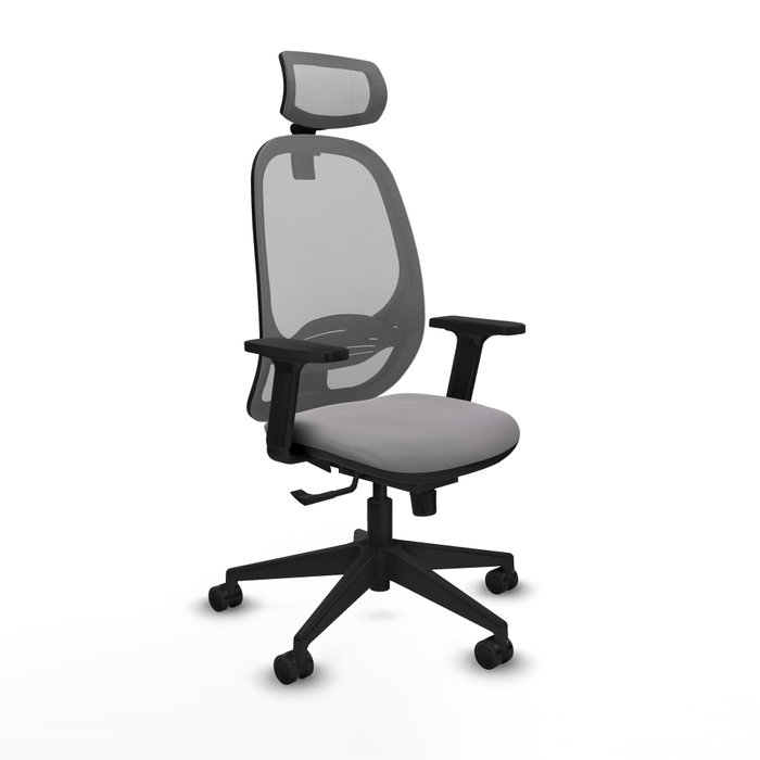 PIQUERAS Y CRESPO Silla de oficina Cilanco Gris con mecanismo Sincro PIQUERAS Y CRESPO Silla de oficina Cilanco Gris con mecanismo Sincro