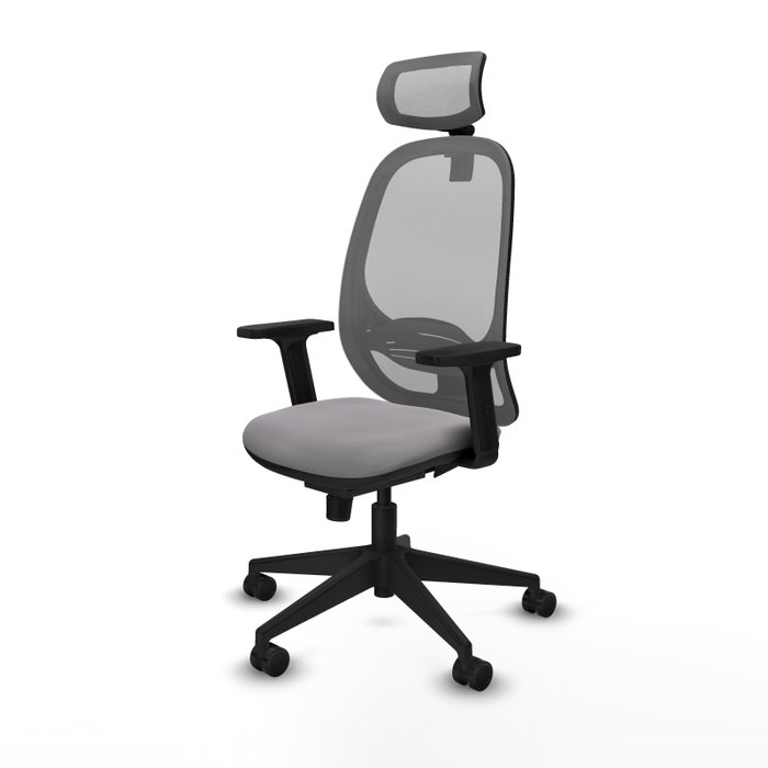 PIQUERAS Y CRESPO Silla de oficina Cilanco Gris con mecanismo Sincro PIQUERAS Y CRESPO Silla de oficina Cilanco Gris con mecanismo Sincro