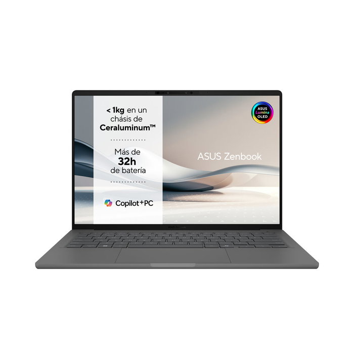 Asus Zenbook A14 UX3407QA-QD412W Gris Iceland Asus Zenbook A14 UX3407QA-QD412W Gris Iceland