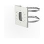 Hikvision DS-1275ZJ-S-SUS Soporte a poste Blanco en Acero Inoxidable