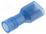 ERKO MSEPA-6.3-2/100 Conector Hembra Plano Aislado 6,3mm