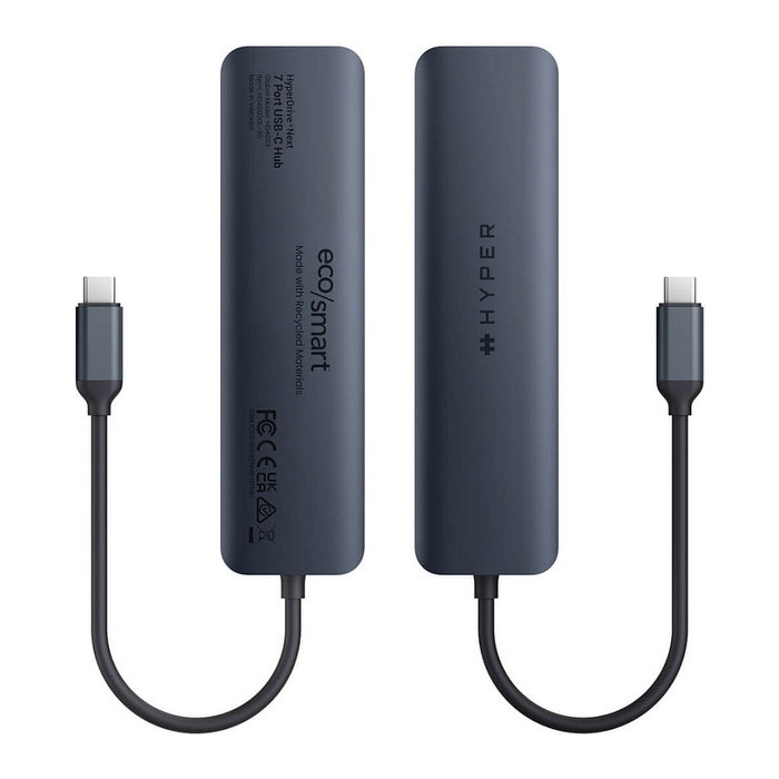 Targus HyperDrive EcoSmart Gen.2 HD4003GL - Concentrador USB-C con 100W PD, 2 puertos USB 3.2, HDMI 2.0 4K 60Hz, Gigabit Ethernet, lector de tarjetas, color azul