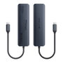 Targus HyperDrive EcoSmart Gen.2 HD4003GL - Concentrador USB-C con 100W PD, 2 puertos USB 3.2, HDMI 2.0 4K 60Hz, Gigabit Ethernet, lector de tarjetas, color azul