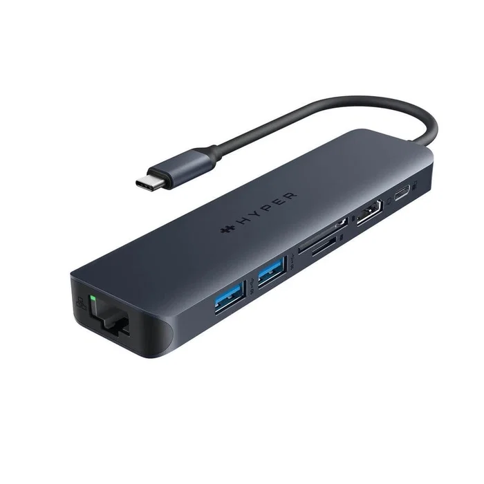 Targus HD4003GL Base para portátil y replicador de puertos USB Tipo C 100W Ethernet Gigabit Azul