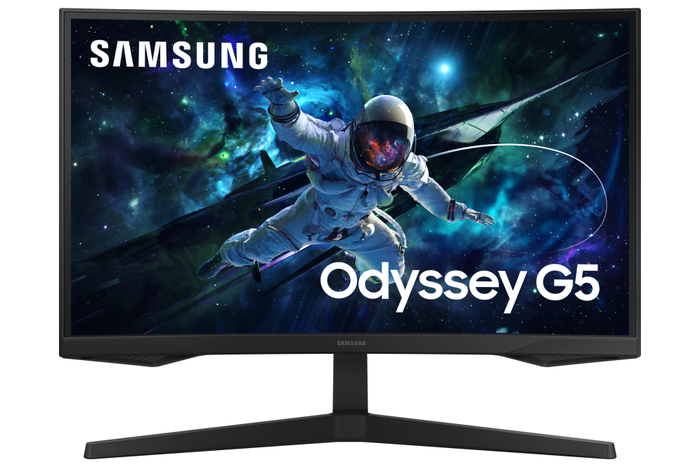 Samsung G55C 27" Quad HD LED Negro 165Hz Curva 1000R Gaming Monitor
