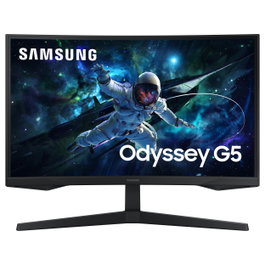 Samsung Odyssey G5 S27CG552EU - Monitor Gaming Curvo 68.6 cm / 27" QHD (2560x1440) 165Hz, 1ms, HDR10, AMD FreeSync, 1000R, Negro