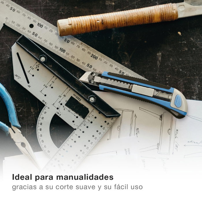 Hantums Cúter profesional autorecargable con 3 cuchillas