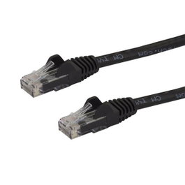 StarTech.com Cable de red CAT 6 UTP 30,5 m Negro N6PATCH100BK