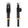 Startech.com Cable Ethernet CAT6 UTP RJ45 100ft (30.5m) Negro, Diseño Snagless, 10 Gb/s, N6PATCH100BK