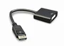 Gembird Adaptador DisplayPort Macho a DVI Hembra 0.1m, Resolución 1920x1200 60Hz, Negro, Referencia A-DPM-DVIF, Video y Audio Digital