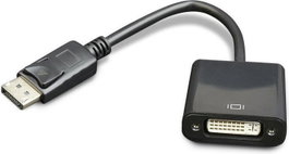 Gembird Adaptador DisplayPort Macho a DVI Hembra Negro A-DPM-DVIF-002