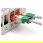 Digitus Clips de Color para Cables RJ45 Cat5e/6, Color Verde, Paquete de 100 Unidades