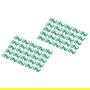 Digitus Clips de Color para Cables RJ45 Cat5e/6, Color Verde, Paquete de 100 Unidades