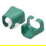 Digitus Clips de Color para Cables RJ45 Cat5e/6, Color Verde, Paquete de 100 Unidades