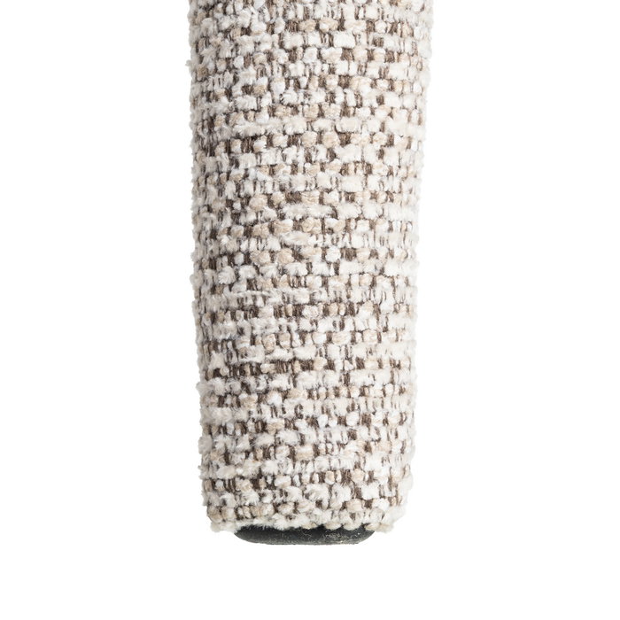 Silla Jaspeado Gris Tejido Salón 52,50 X 59 X 79 cm (Set de 2)