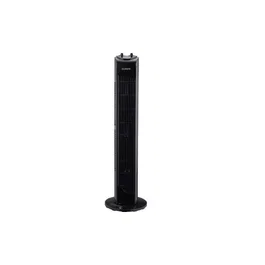 Oceanic Ventilador de Columna OCEAVC78CMB3 Oscilante, Temporizador, 3 Velocidades, 45W, 78 cm, Negro