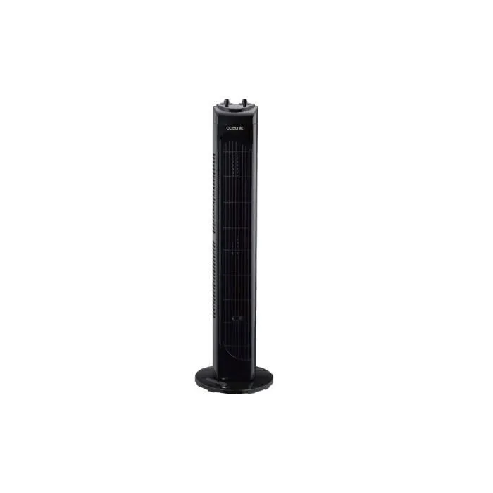 Oceanic Ventilador de Columna OCEAVC78CMB3 Oscilante, Temporizador, 3 Velocidades, 45W, 78 cm, Negro Oceanic Ventilador de Columna OCEAVC78CMB3 Oscilante, Temporizador, 3 Velocidades, 45W, 78 cm, Negro