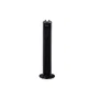 Oceanic Ventilador de Columna OCEAVC78CMB3 Oscilante, Temporizador, 3 Velocidades, 45W, 78 cm, Negro