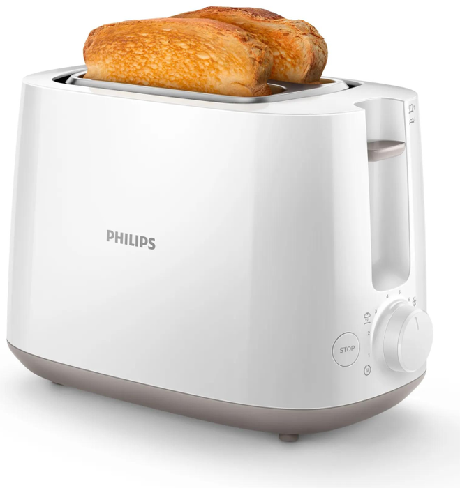 Philips Tostadora Daily Collection HD2581/00 Blanco