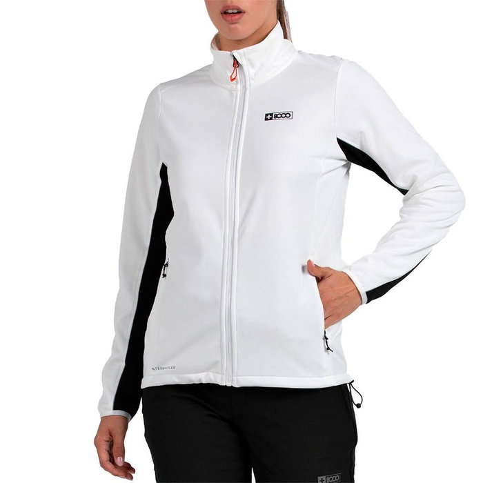 Chaqueta Deportiva para Mujer +8000 Nerta Blanco M