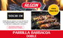 Algon BBQ Parrilla BBQ Cr-Wood sin Patas, Dimensiones 50.3 cm de Ancho x 66.1 cm de Largo x 2.1 cm de Alto, para Asados (8 Unidades)