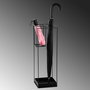 Aberto Design Paragüero 008, Metal, Negro, 20 x 20 x 61 cm