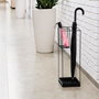 Aberto Design Paragüero 008, Metal, Negro, 20 x 20 x 61 cm