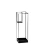 Aberto Design Paragüero 008, Metal, Negro, 20 x 20 x 61 cm