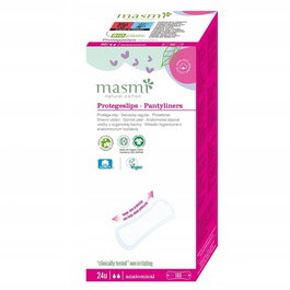 MASMI Protectores Anatómicos de Algodón Ecológico 24 unidades