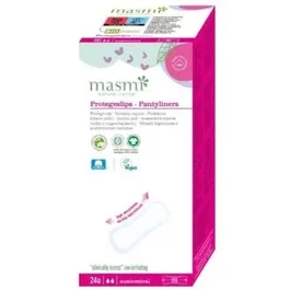 MASMI Protegeslips Anatomicos Hipoalergénicos 24Ud Algodón Ecológico