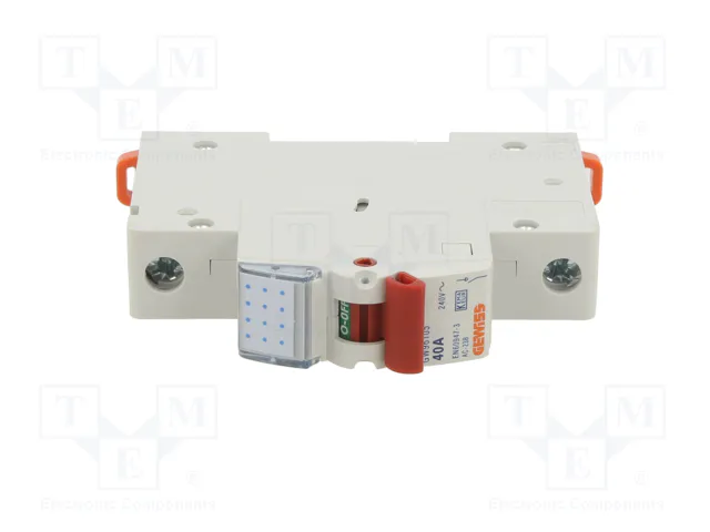GEWISS Interruptor de aislamiento 1 polo 40A 240VAC GEWISS Interruptor de aislamiento 1 polo 40A 240VAC